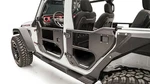 Fab Fours Half Tube Front Door Fits 18-19 Jeep Wrangler JL1032-1. Fixed Price $1621.40.