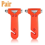 Emergency Car Safety Escape Hammer Seatbelt Tool Window Glass Breaker. Fixed Price $10.50.