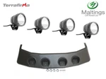 Terrafirma Roof Rack Spoiler Lights Fits Discovery 3+4. Fixed Price $388.44.