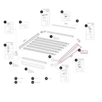 Thule Side Profile Bar 1511MM Caprock Platform Tbl. Fixed Price $183.92.