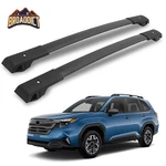 2PCS Aluminum Cross Subaru Forester 2025+ Roof Rail Rack Adjustable. Fixed Price $66.00.