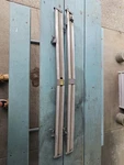 Vintage Car Top Rack Ventura Barrecrafters Holds Six (6) Pair Of Skies.. Fixed Price $32.00.