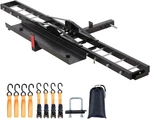 600 Lbs Steel Motorcycle Carrier Hitch Mount With Ramp Ratchet Straps Trailer. Fixed Price $192.90.