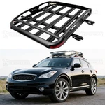 50" Roof Rack Cargo Basket Cross Bar W/ Led For Infiniti FX35 FX37 FX45 FX50. Fixed Price $229.05.
