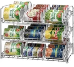 Stackable Can Organizer Rack For Pantry/cabinet 11.5" D X 17" W 13.75" H. Fixed Price $24.99.