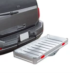 Elev Te Outdoor Aluminum Hitch Cargo Carrier Tray 550 Lb Capacity 2" Receiver. Fixed Price $139.00.