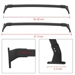 Roof Rack Cross Bar Luggage Carrier Aluminum For Nissan Kicks 2017-2021. Fixed Price $73.40.