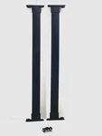 2004 Nissan Frontier Luggage Roof Rack Cross Bars Black Set Oem. Fixed Price $99.99.