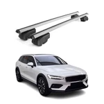 For Volvo V60 Cross Country 20-24 Omac Gray Flush-mounted Roof Rails Bars. Fixed Price $144.99.