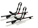 Brightlines 53" All Black Universal Cross Bars & 1 Pair Of Foldable Kayak Racks. Fixed Price $235.99.