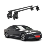 Smooth Roof Racks Cross Bars Luggage Carrier For Volvo S90 2017-2024 Black 2PCS. Fixed Price $199.99.