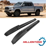 For 2005-2023 Toyota Tacoma Double Cab Top Roof Rack Cross Bars Side Rails Set. Fixed Price $91.85.