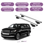 Erkul Roof Rack Crossbars For Lincoln Navigator 18-24 Raised Rails-silver. Fixed Price $179.90.