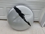2006-2012 Toyota RAV4 Spare Tire Cover Hard Shell Oem Silver Used. Fixed Price $174.95.
