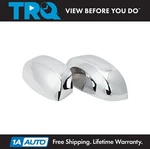 Trq Chrome Side View Mirror Caps Lh Rh Pair For Silverado Sierra Truck. Fixed Price $59.95.