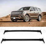 Roof Rack Cross Bars 2018 Ford Expedition 3.5L Luggage Cargo Aluminum. Fixed Price $95.03.
