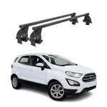 Smooth Roof Racks Cross Bars Luggage Carrier Ford Ecosport 2018-2022 Black. Fixed Price $189.99.