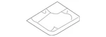 Genuine Volvo Roof Luggage Carrier Side Rail Grommet 8662966. Fixed Price $5.22.
