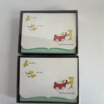 Hallmark Dr. Seuss Fish Two New Baby Blank Inside Folded Card TYB4197. Fixed Price $12.99.