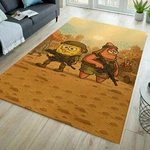 Cartoon Rug, Kids Warrior Characters Room Fun Area. Fixed Price $63.60.