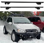 For Mercedes Ml W163 W164 W166 53" Roof Rack Cross Bar Luggage Cargo Carrier. Fixed Price $125.02.