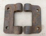 1928 1931 Model Ford Aa Truck Spare Tire Carrier Hinges Original Pair Flat Bed. Fixed Price $135.00.