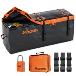 Mockins 16 Cu.ft. Waterproof Cargo Bag 58X20X24" Hitch With Lock & Straps. Fixed Price $56.99.