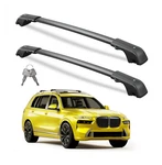 300LBS Roof Rack Cross Bars Compatible With Bmw X7 G07 2019-2025 Raised .... Fixed Price $155.05.
